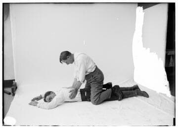 A1.7 - "Safety First" - Artificial respiration, second position on face [First