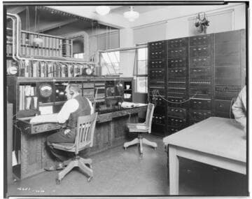 General Store, Telecommunications - Main switchboard (Wire Chief's)