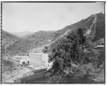 Big Creek Powerhouse 2 & 2A - General view