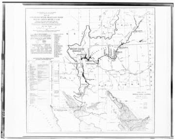 Map of Colorado River Drainage Basin