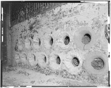 Long Beach Steam Station, Plant #2 - Interior of Boiler #45