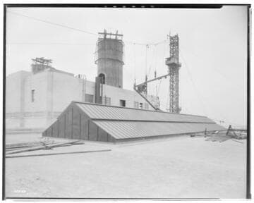 Long Beach Steam Station, Plant #3 - Skylight on Turbo Room