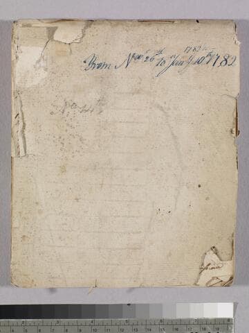Orderly book of the 8th Massachusetts Regiment, 1781, Nov. 26 - 1782, Jan. 10, West Point