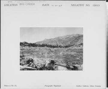 Big Creek, Florence Lake Dam