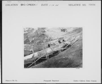 Big Creek Powerhouse #8 - Replacing section #38