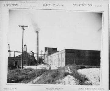 Power Consumers - General - Anaheim Sugar Factory