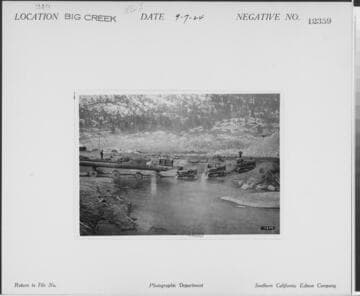 Big Creek, Florence Lake Dam