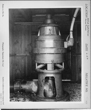 P4 - Pumping Plants - Motor installation at Irvine Ranch