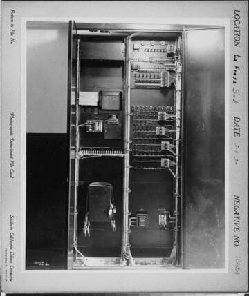 La Fresa Substation - Telephone switchboard