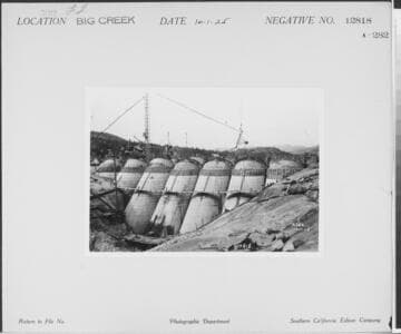 Big Creek, Florence Lake Dam