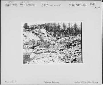 Big Creek, Florence Lake Dam