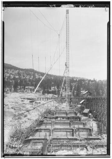 Big Creek, Florence Lake Dam