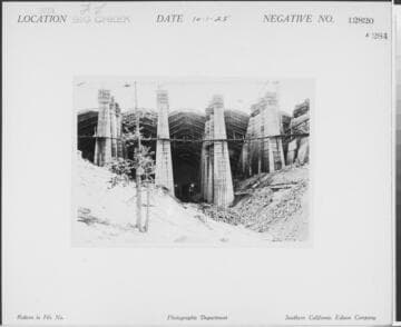 Big Creek, Florence Lake Dam