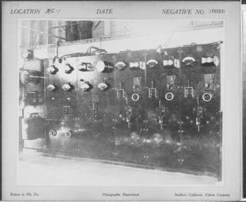 Mill Creek 1, 2&3 Powerhouse - Mill Creek #1 interior