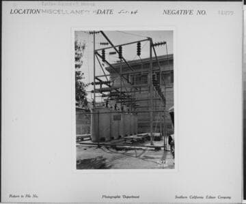 Colton Cement Works substation