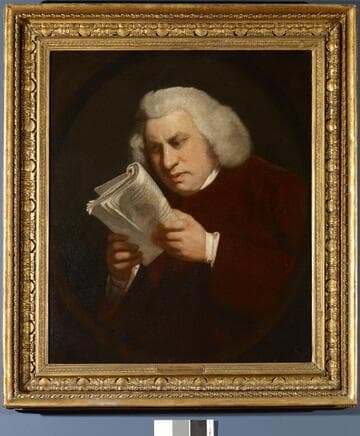 Portrait of Samuel Johnson ("Blinking Sam")