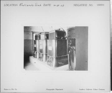 Redlands Substation - Interior