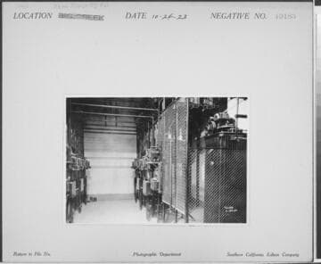 Kern River No. 3 - Powerhouse interior