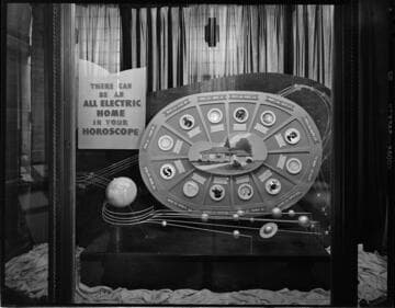 General Office display window