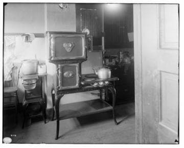 Westinghouse Electric range in a kitchen