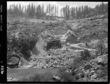 Big Creek - Mammoth Pool - Trash-rack structure