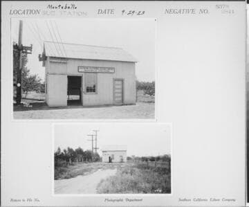 Montebello substation - Exterior