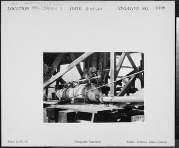 Big Creek Powerhouse #3 - Air operated Webb