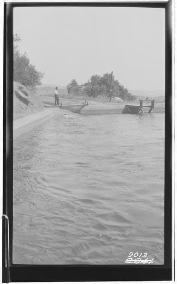 Tule River Powerhouse - Tule intake reservoir, to penstock
