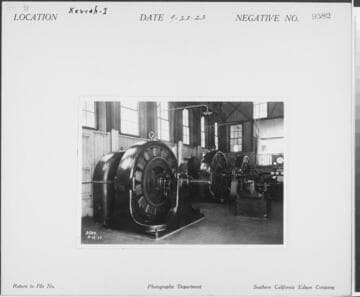 Kaweah #1 - Gen. Plant Powerhouse