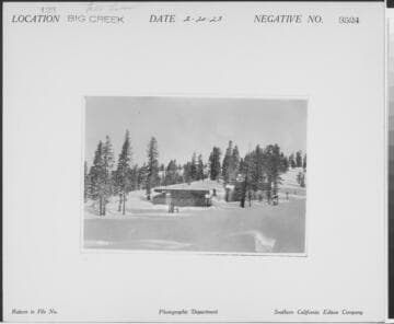 Big Creek, Florence Lake Dam