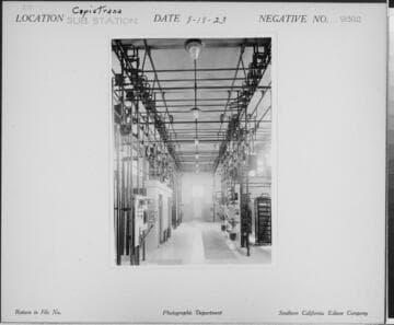 Capistrano Substation - Interior