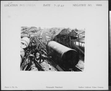 Big Creek Powerhouse #3 - Penstock #3