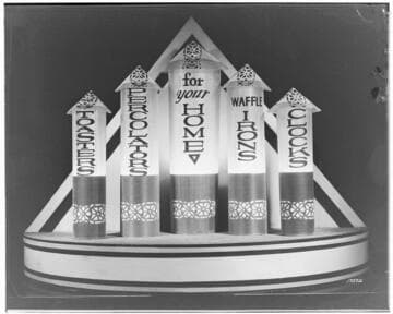 Window Display home appliances