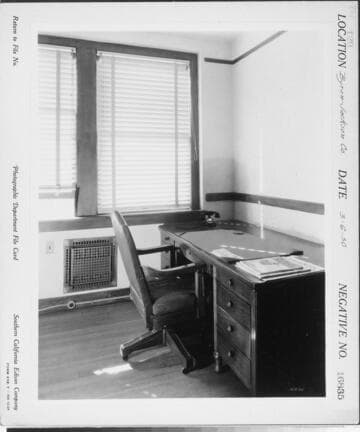 E1.1 - Electric Equipment misc. - Air Heaters at Byron Jackson Company