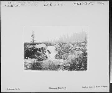 Big Creek, Shaver Lake Dam