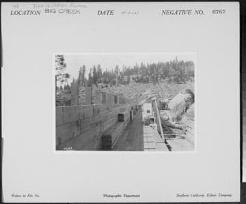 Big Creek, Shaver Lake Dam