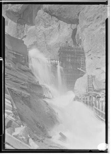 Big Creek, Shaver Lake Dam - Outlet