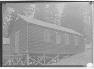 Big Creek, Miscellaneous - Portable type house - Pacific Type