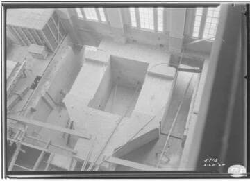 Interior shot of Powerhouse #2 under construction