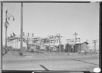 Terra Bella Substation and frames