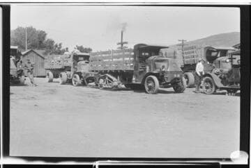 Mac truck at Caliente