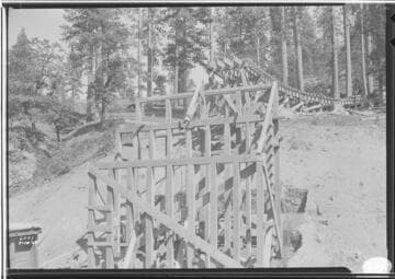 Big Creek PH #2 - Rock storage bins Camp 5