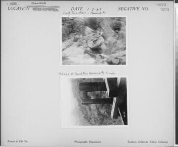 Kaweah #3 - East Fork Weir, Kaweah #1