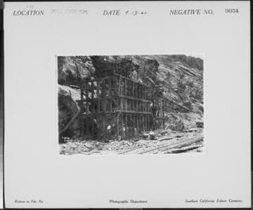 Big Creek Powerhouse #3 - Rock Crusher bins