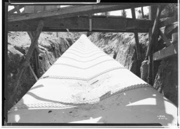 Big Creek - Break in pressure main