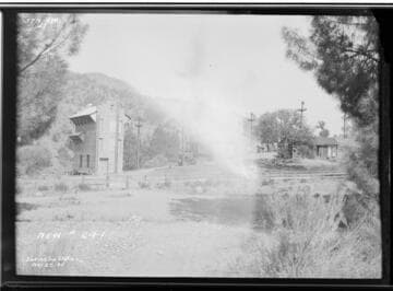 Indian Switching Station & Operator's Cottage & buildings