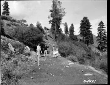 Big Creek, Mammoth Pool - Triangulation Point
