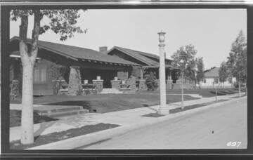 A residential street in Visalia