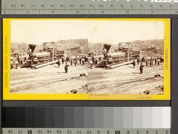 139. Locomotive, on Turntable