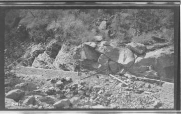 The Middle Fork headworks at Kaweah #3 Hydro Plant